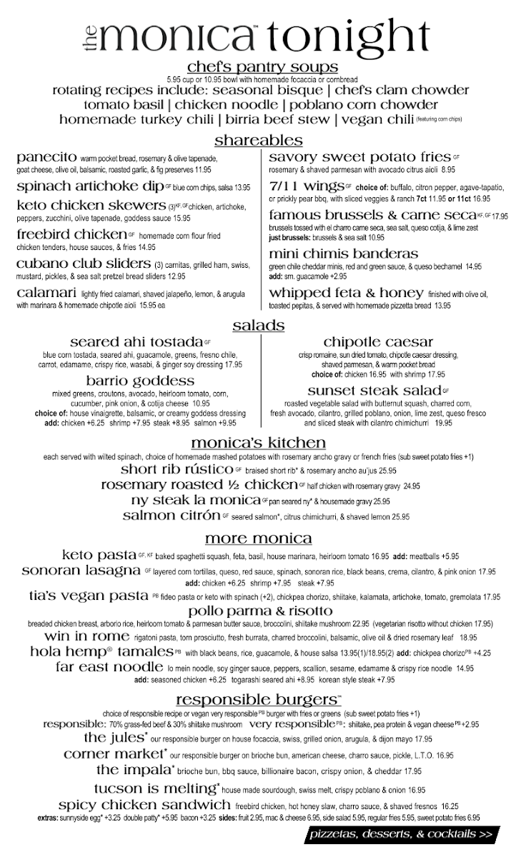 The Monica Menu - Image 5